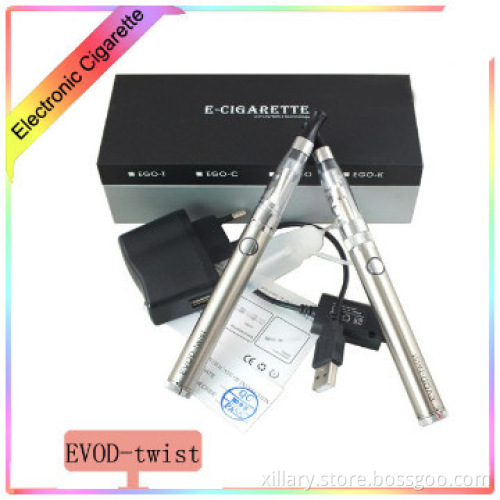 Customized ego e cigarette ego twist evod battery